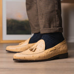 Marco Di Milano Aubiere Ostrich Quill Tassel Loafers Orix