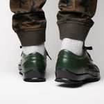 Marco Di Milano Bari Lizard Patchwork Sneakers Green