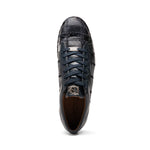 Marco Di Milano Bari Lizard Patchwork Sneakers Navy