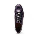 Marco Di Milano Bari Lizard Patchwork Sneakers Purple
