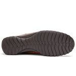Marco Di Milano Bari Lizard Patchwork Sneakers Cognac