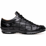 Marco Di Milano Bari Lizard Patchwork Sneakers Black