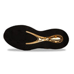 Vinci Leather Bellagio Leather Sneaker Black / Gold