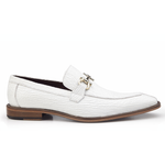 Belvedere Alfio Shark Bit Loafers White