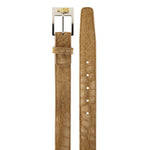 Belvedere Alligator Belt Camel