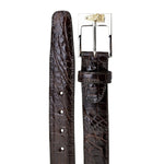 Belvedere Alligator Belt Chocolate