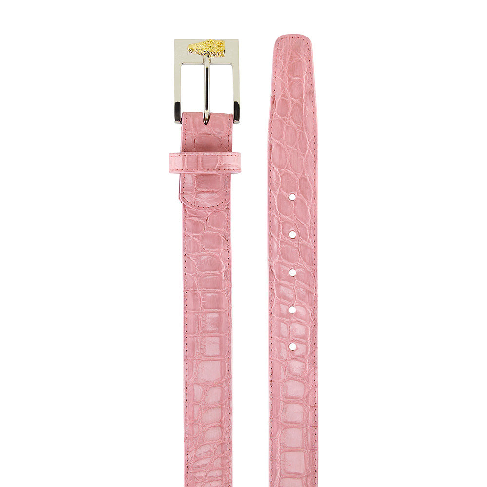 Belvedere Ostrich Leg Belt Pink (2000)
