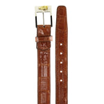Belvedere Alligator Belt Antique Brandy