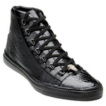 Belvedere Angelo Crocodile / Calf Sneakers Black