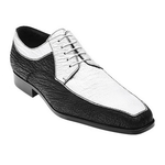 Belvedere Antonio Shark Spectator Shoes Black / White