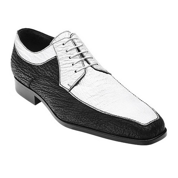 Belvedere Antonio Shark Spectator Shoes Black / White