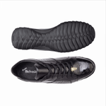 Belvedere Arena Ostrich & Calfskin Sneakers Black