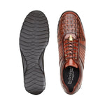 Belvedere Astor Genuine Hornback Caiman Crocodile / Calfskin Sneakers Ant Sport (33599)