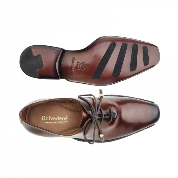 Belvedere Barcelona Oxfords Antique Cognac
