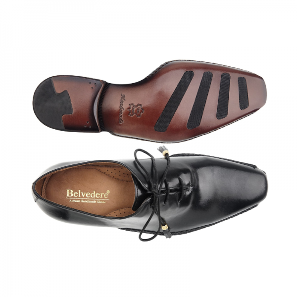 Belvedere Barcelona Oxfords Macchiato Black