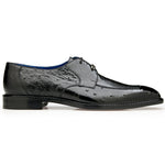 Belvedere Bolero Genuine Ostrich Shoes Black