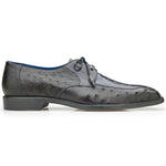 Belvedere Bolero Genuine Ostrich Shoes Gray
