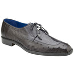 Belvedere Bolero Genuine Ostrich Shoes Gray (R43)