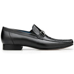 Belvedere Bruno Ostrich & Italian Calfskin Shoes Black