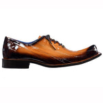 Belvedere Byron Eel Dress Shoes Antique Camel