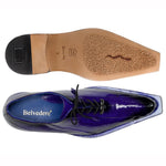 Belvedere Byron Eel Dress Shoes Antique Purple