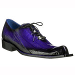 Belvedere Byron Eel Dress Shoes Antique Purple