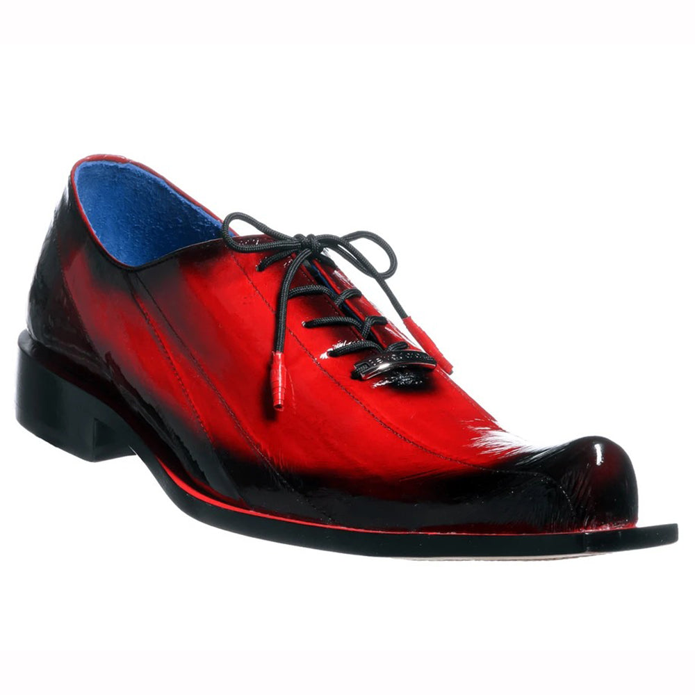 Belvedere Byron Eel Dress Shoes Antique Red