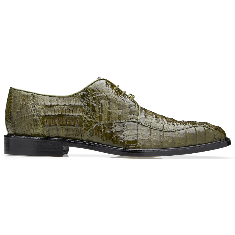 Belvedere Chapo Hornback Shoes Olive