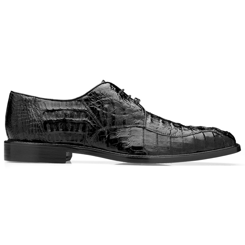 Belvedere Chapo Hornback Lace Up Shoes Black