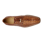 Belvedere Colombo Hornback Crocodile Shoes Camel