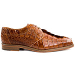 Belvedere Colombo Hornback Crocodile Shoes Camel