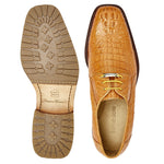 Belvedere Coppola Hornback Crocodile Shoes Buttercup