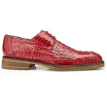 Belvedere Coppola Hornback Crocodile Shoes Flame Red