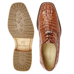 Belvedere Coppola Hornback Crocodile Shoes Honey