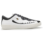 Belvedere Corona Crocodile & Lizard Sneakers Black / White