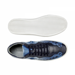 Belvedere Corona Crocodile & Lizard Sneakers Navy / Blue Jean