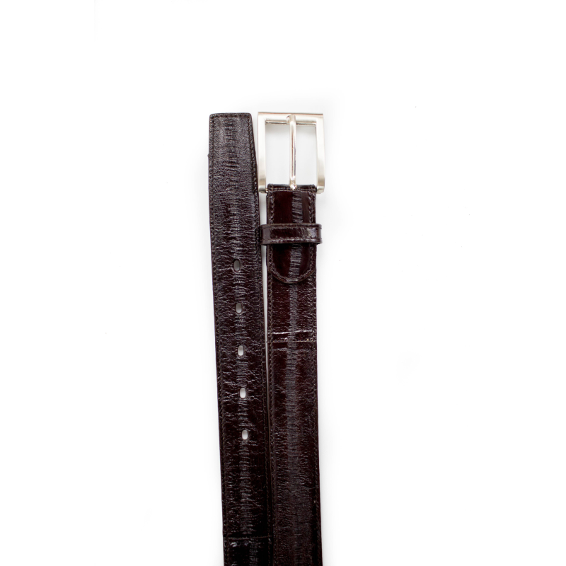 Belvedere Eel Belt Brown