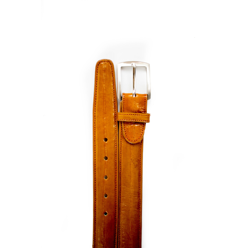 Belvedere Eel Belt Camel