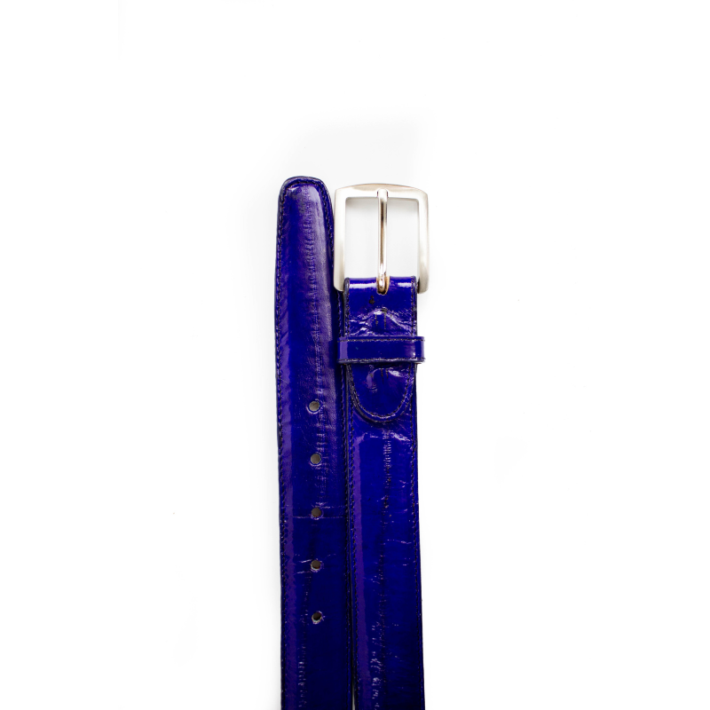 Belvedere Eel Belt Purple