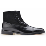 Belvedere Filipo Ostrich Boots Black