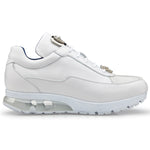Belvedere Flash Ostrich / Calfskin Sneakers White