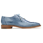 Belvedere Gabriele Caiman & Calf Oxfords Antique Blue Jean
