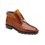 Belvedere Gallardo Caiman Crocodile Boots Antique Sport