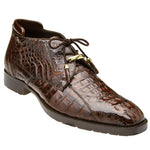 Belvedere Gaylord Hornback Ankle Boots Brown