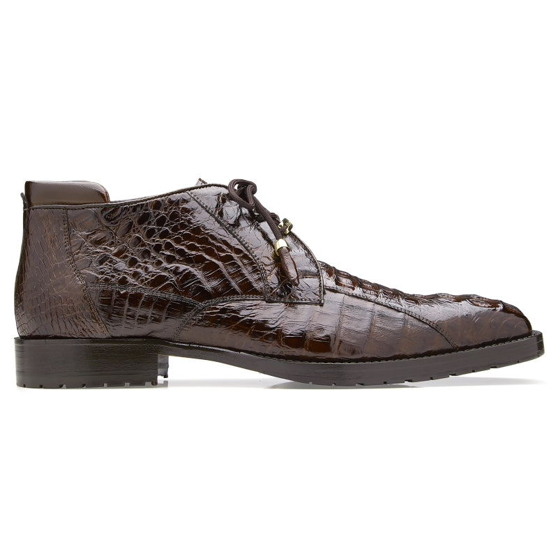 Belvedere Gaylord Hornback Ankle Boots Brown