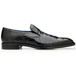 Belvedere Genova Genuine Alligator Shoes Black