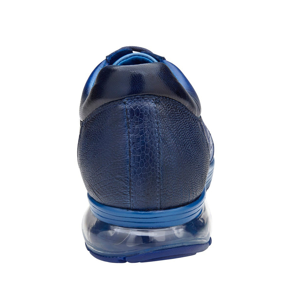 Belvedere George Genuine Ostrich Sneakers Multi Cobalt (E16)