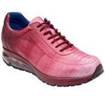 Belvedere George Genuine Ostrich Sneakers Multi Rose Size 13 (E16)