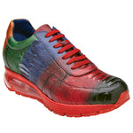 Belvedere George Ostrich Leg Sneakers Multi Color (E16)