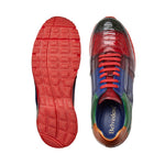 Belvedere George Ostrich Leg Sneakers Multi Color (E16)